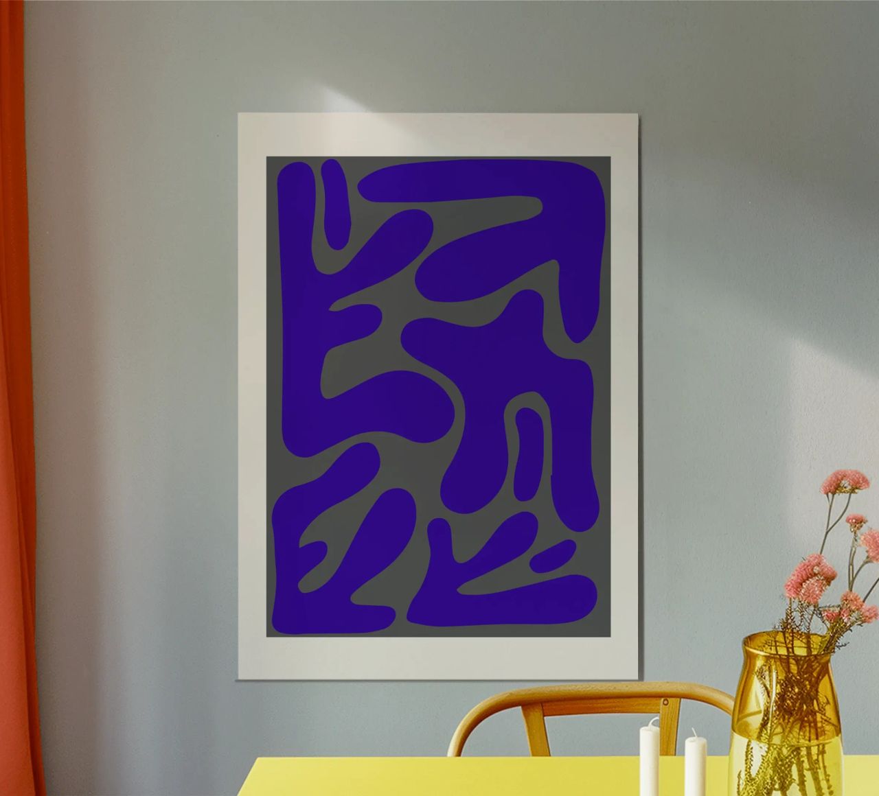 Vormen opnieuw bekeken poster van RS LAB STUDIO