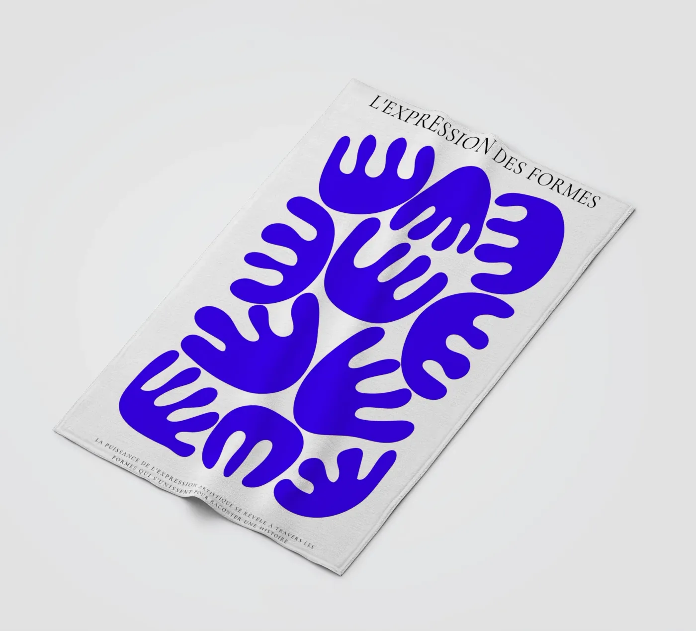 Geometric harmony fleecedeken van RS LAB STUDIO