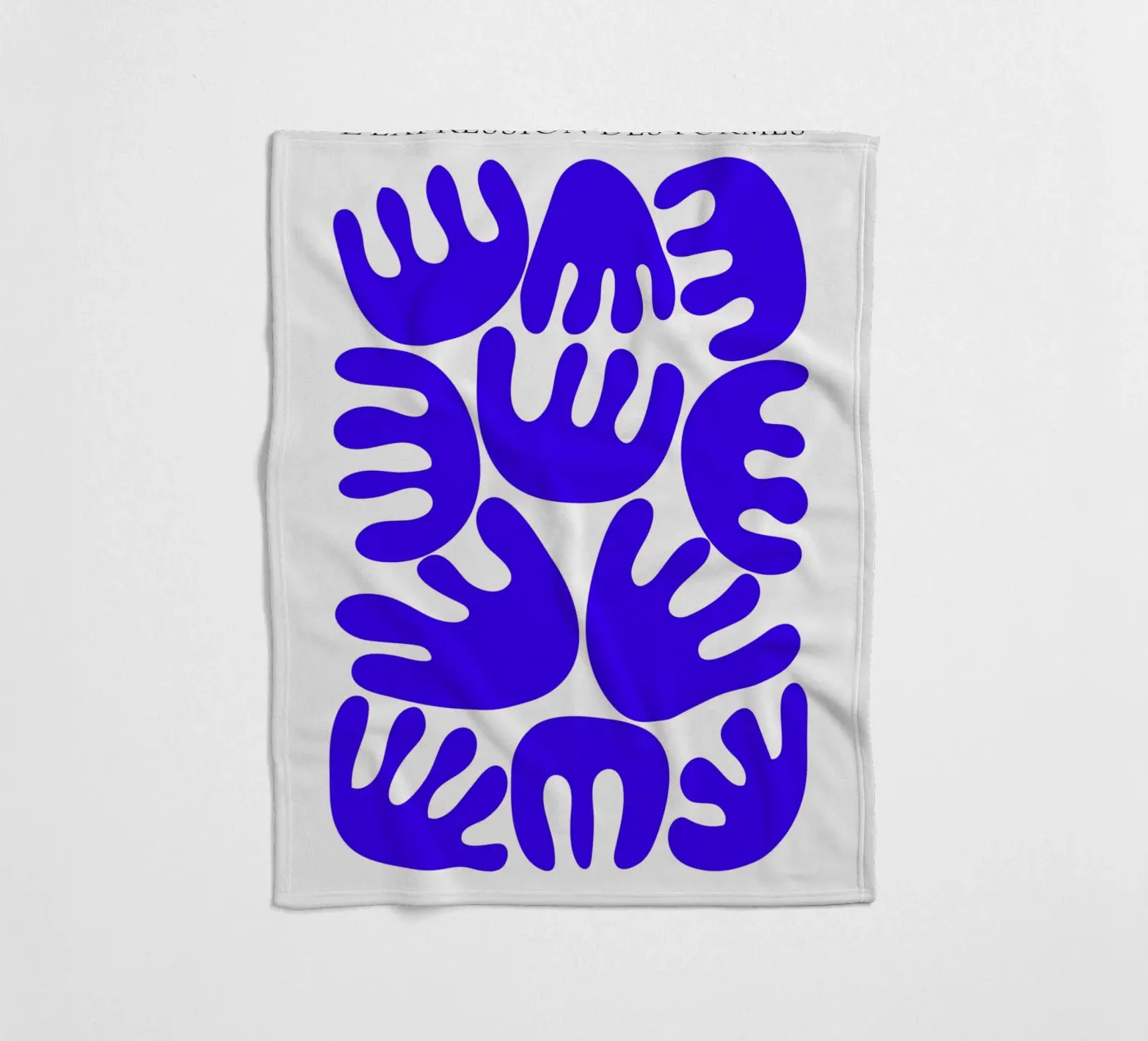 Geometric harmony fleecedeken van RS LAB STUDIO