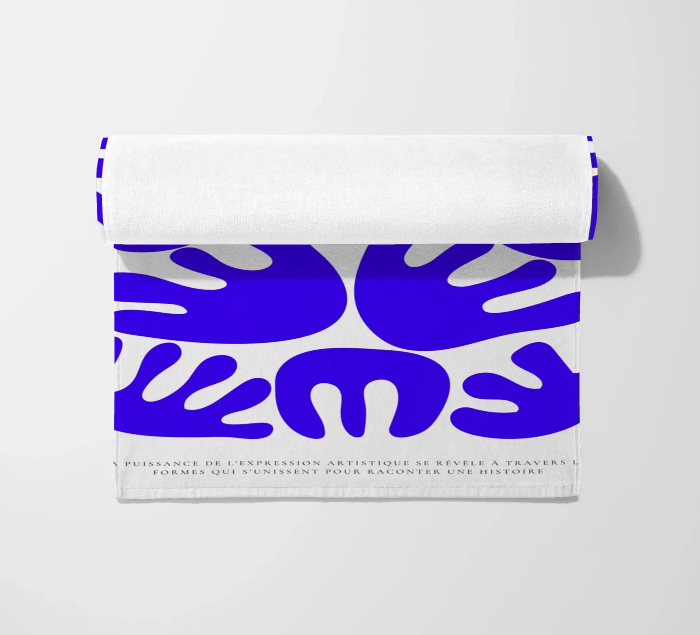 Geometric harmony beach towel by RS LAB STUDIO