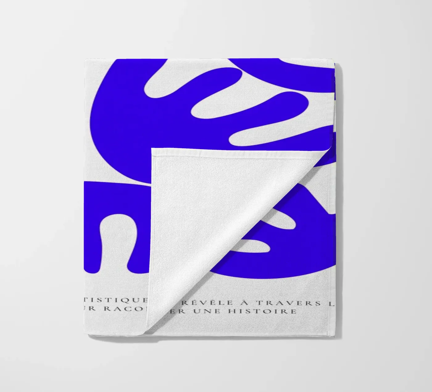 Geometric harmony beach towel by RS LAB STUDIO