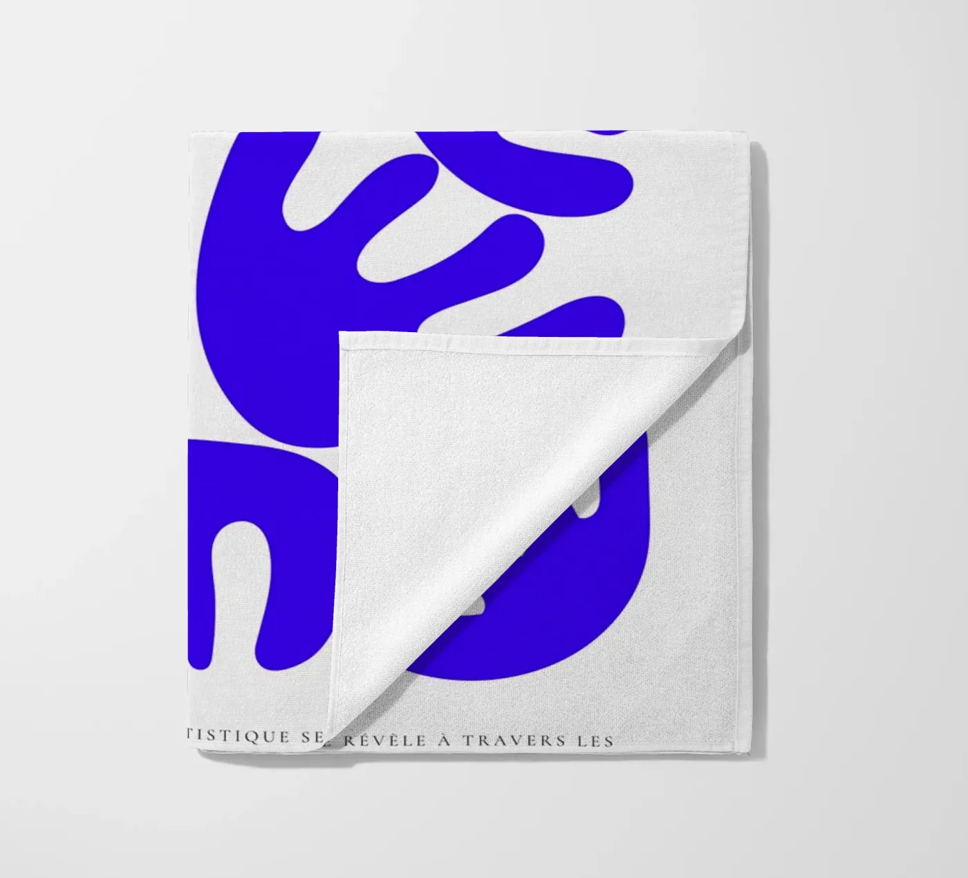 Geometric harmony beach towel by RS LAB STUDIO