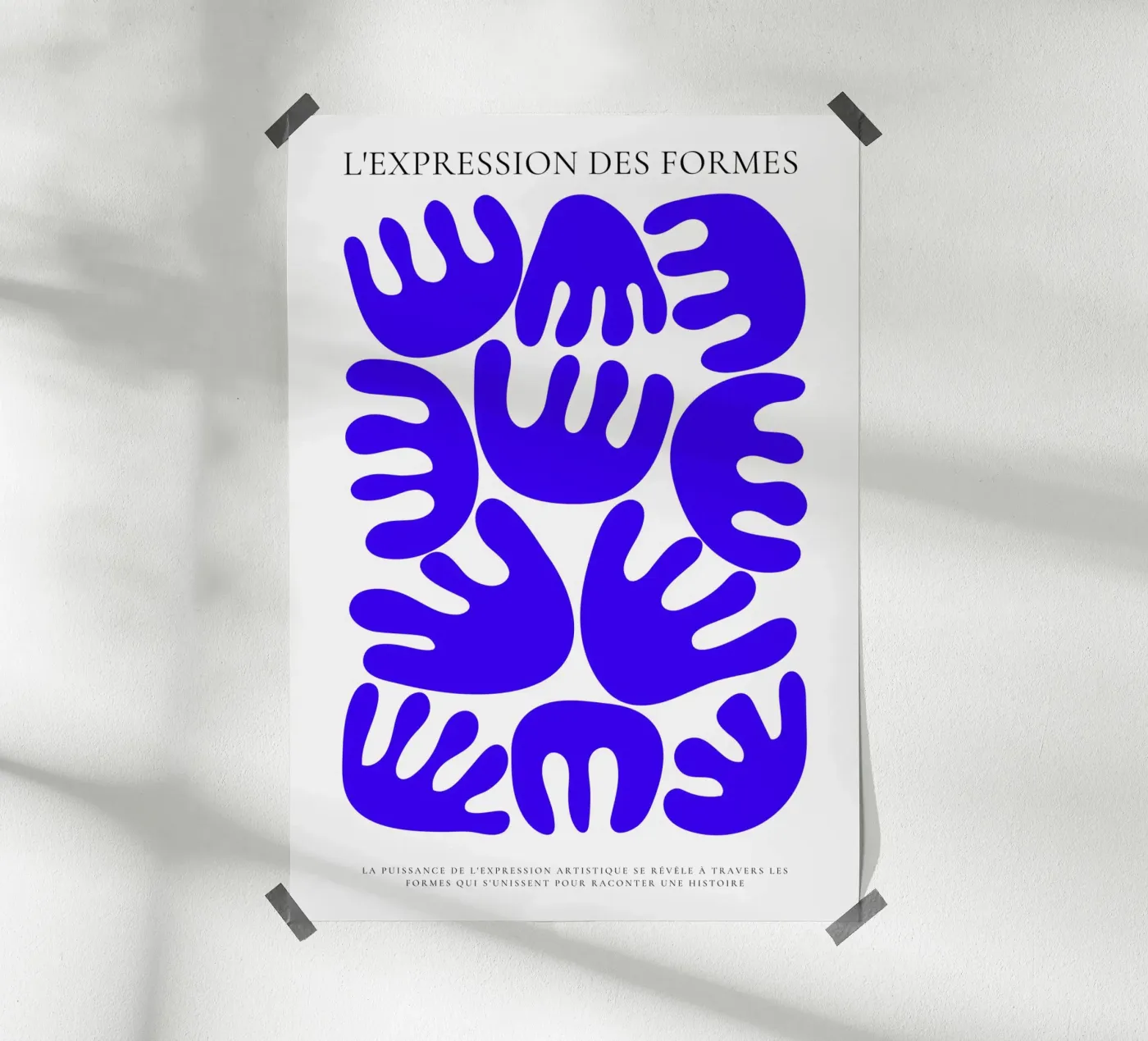 Geometric harmony poster by RS LAB STUDIO