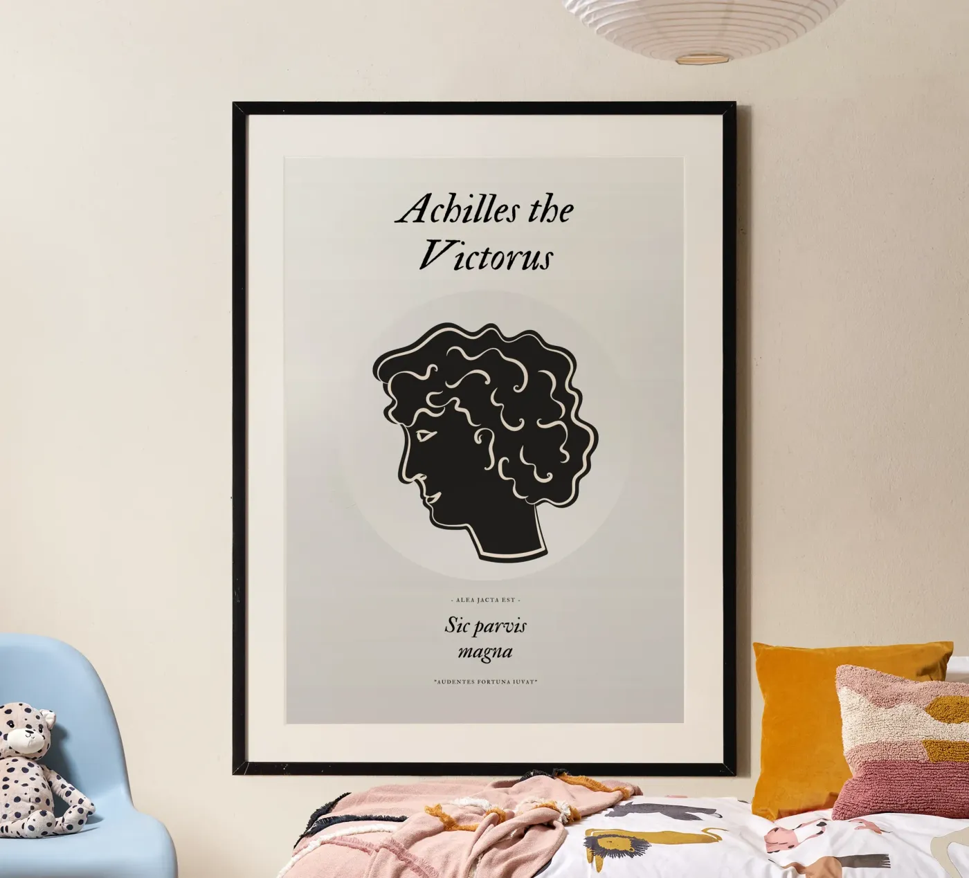 Black Victorius Poster von RS LAB STUDIO