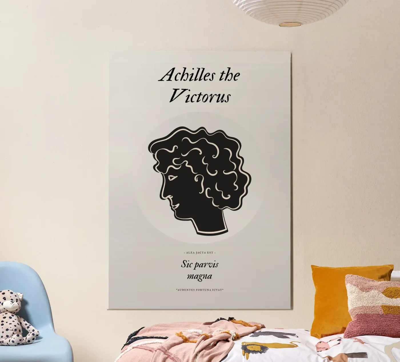 Black Victorius Poster von RS LAB STUDIO