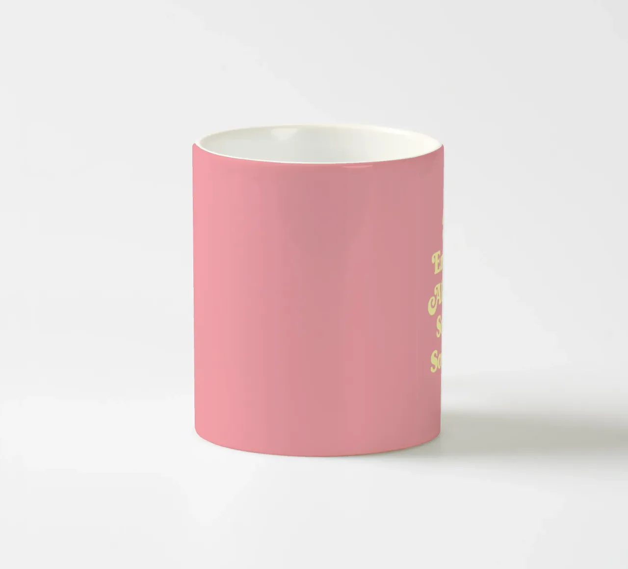 Be Brave Enough To Absolutely Suck at something new quote ceramic mug by Paigaam Studio