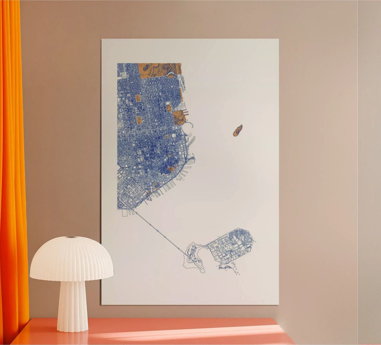 San Francisco Poster von Mattygug