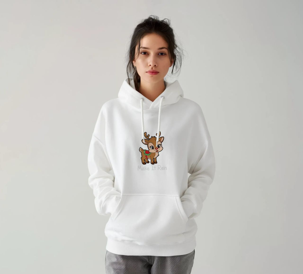 Make It Rein felpa con cappuccio da edsonramosart