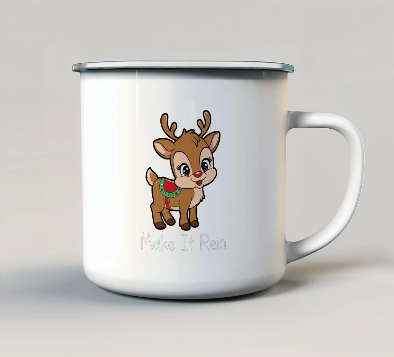Make It Rein tazza in smalto da edsonramosart
