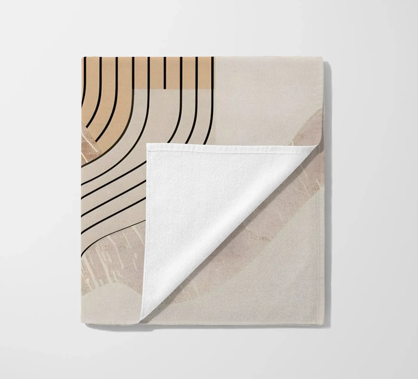 large circle beach towel by LisaArtes