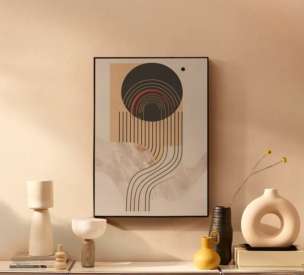 large circle acryl van LisaArtes