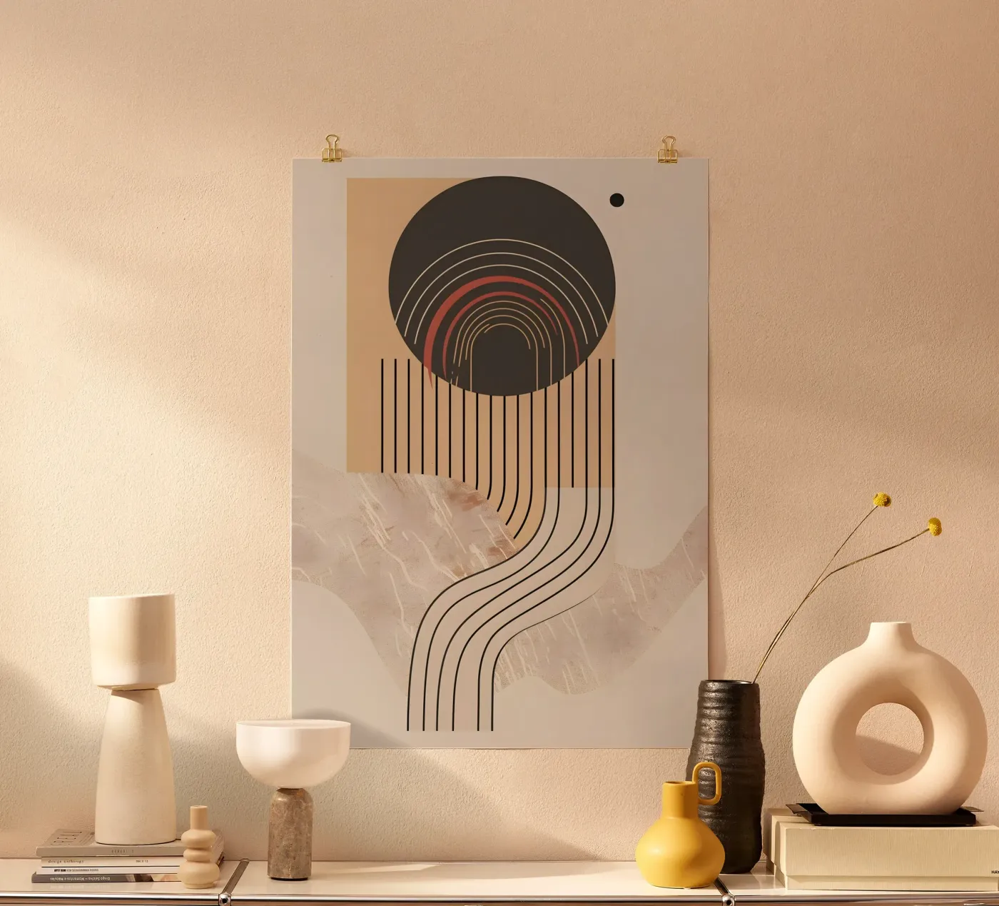 large circle Poster von LisaArtes