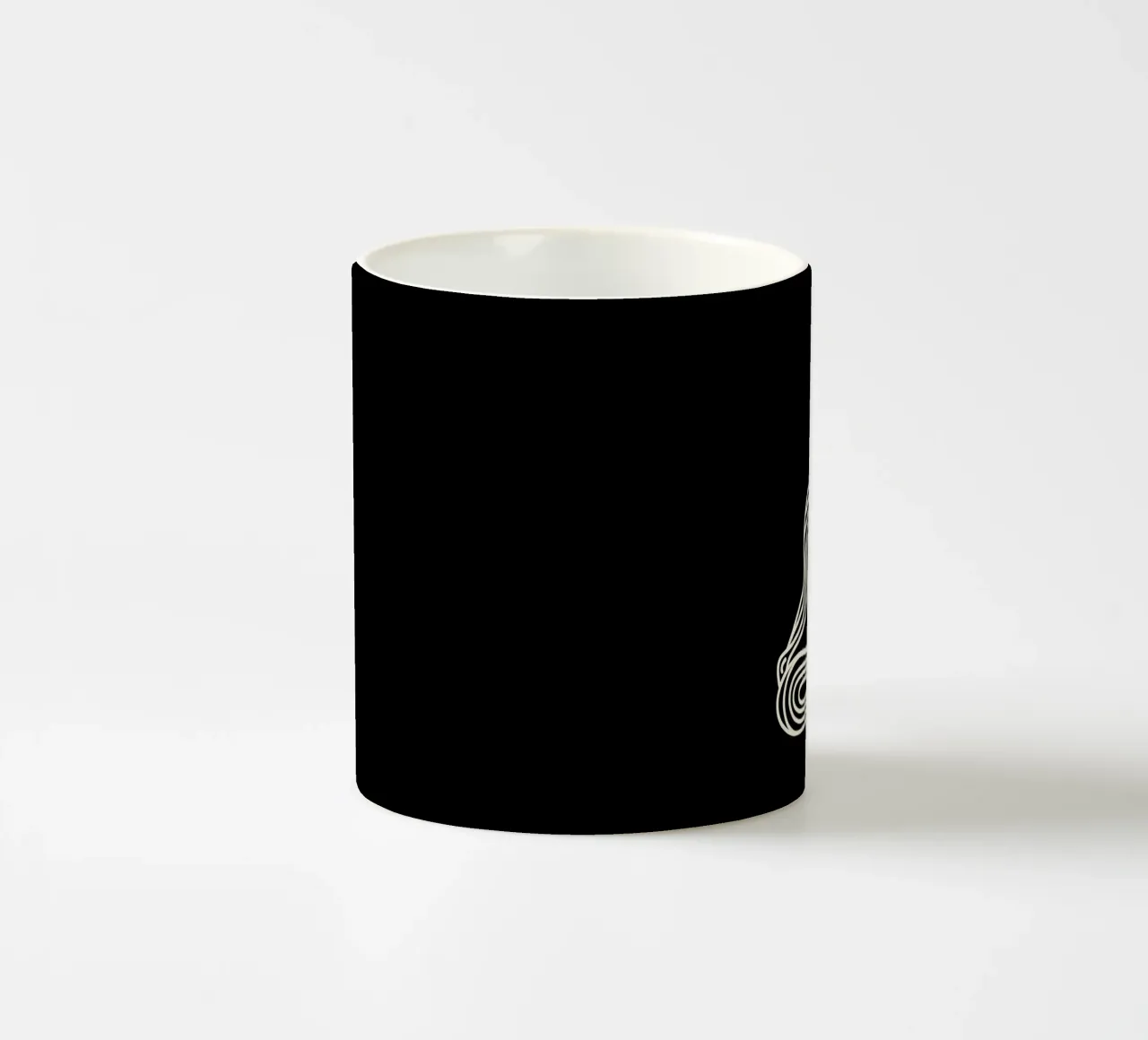 Design del logo Yoga per donne tazza in ceramica da Autofocus