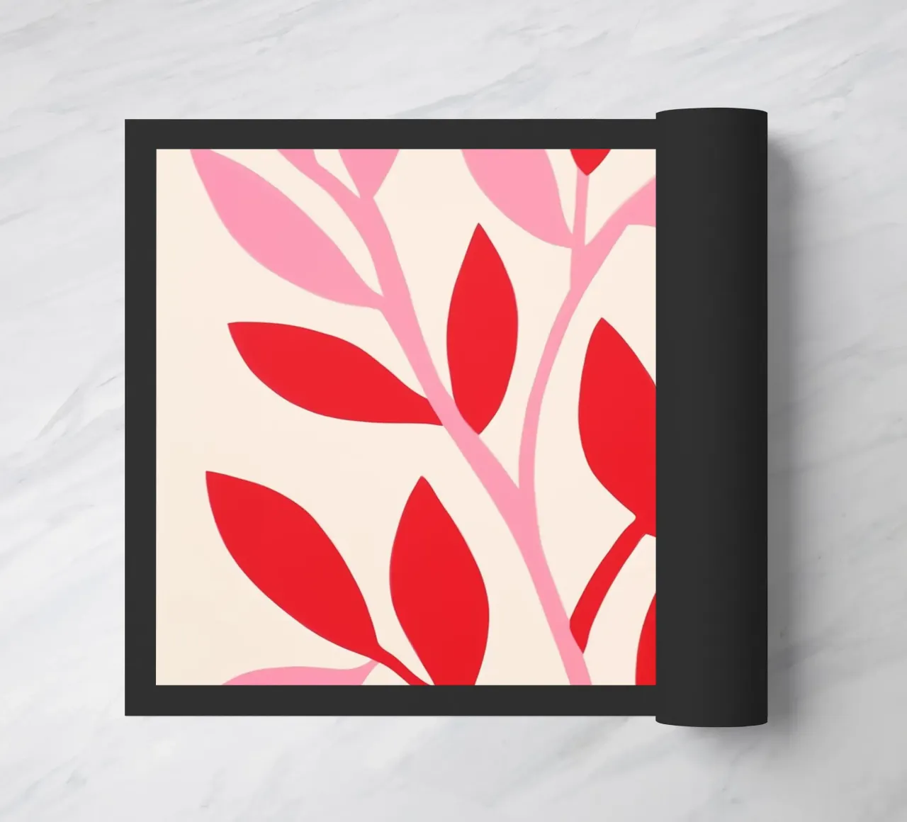 Design decorativo dei rami zerbino da Carinaprint