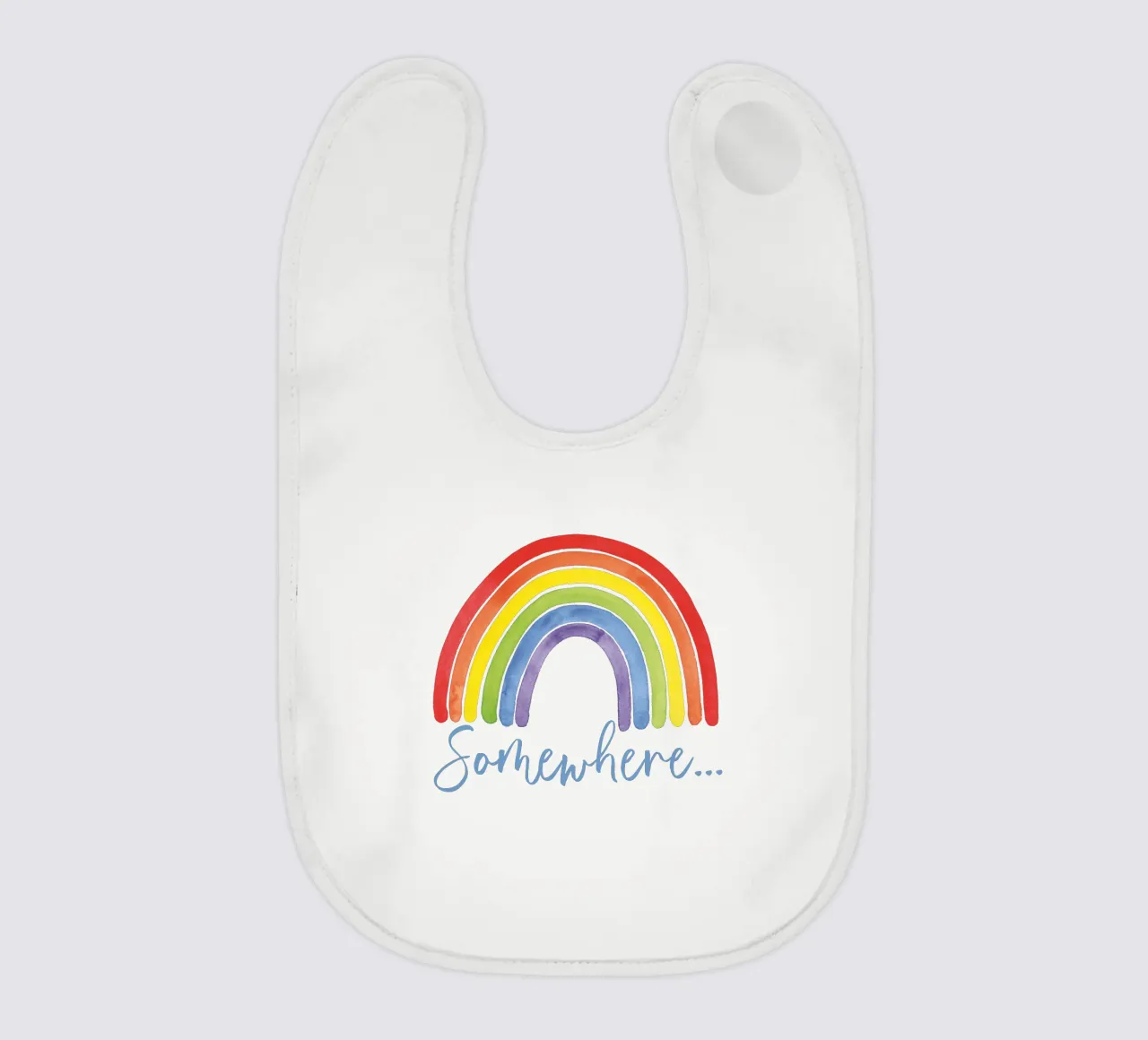 Regenbogen, da qualche parte... bavaglino da Stefanie Guckau