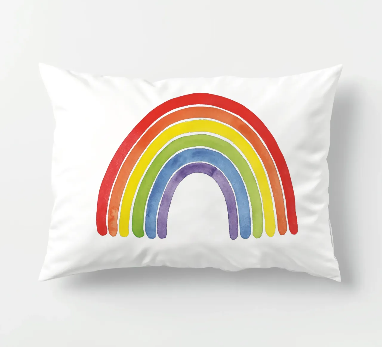 Regenbogen, da qualche parte... cuscino da Stefanie Guckau