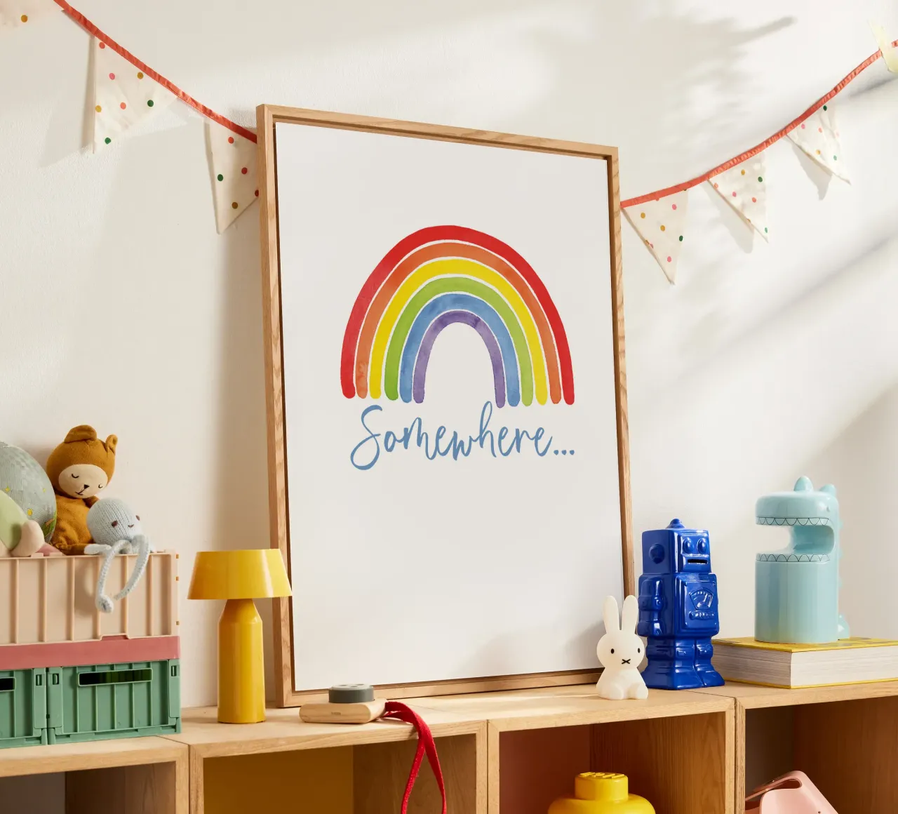 Regenbogen, da qualche parte... plexiglass da Stefanie Guckau