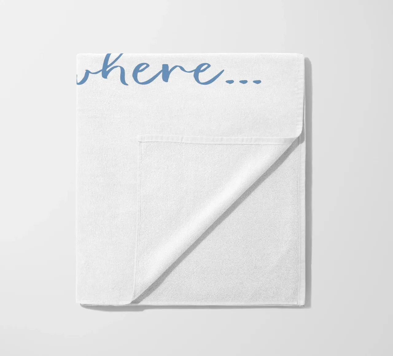 Regenbogen, da qualche parte... telo mare da Stefanie Guckau