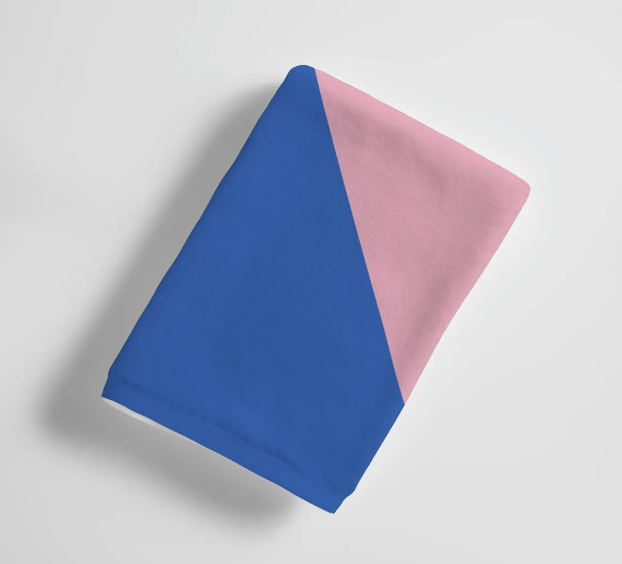 Bauhaus Abstract Triangle Pattern towel by Paigaam Studio