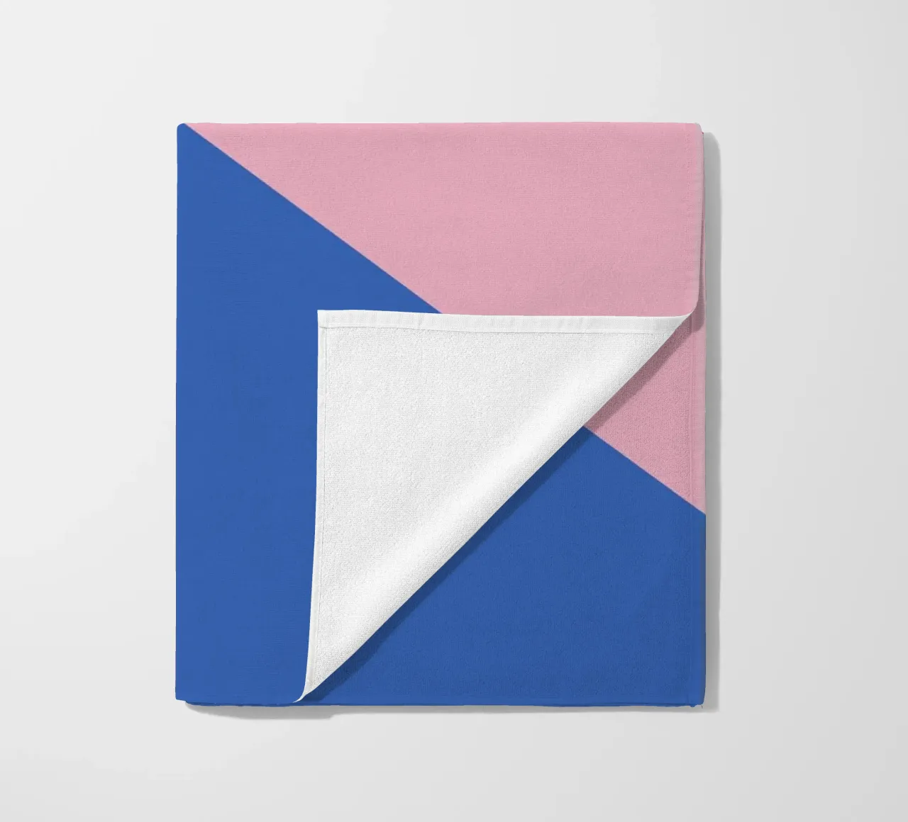 Bauhaus Abstract Triangle Pattern beach towel by Paigaam Studio