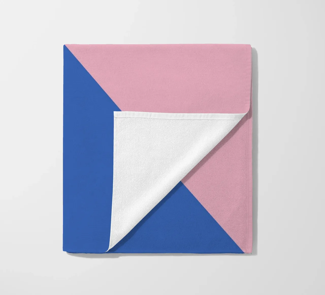 Bauhaus Abstract Triangle Pattern beach towel by Paigaam Studio