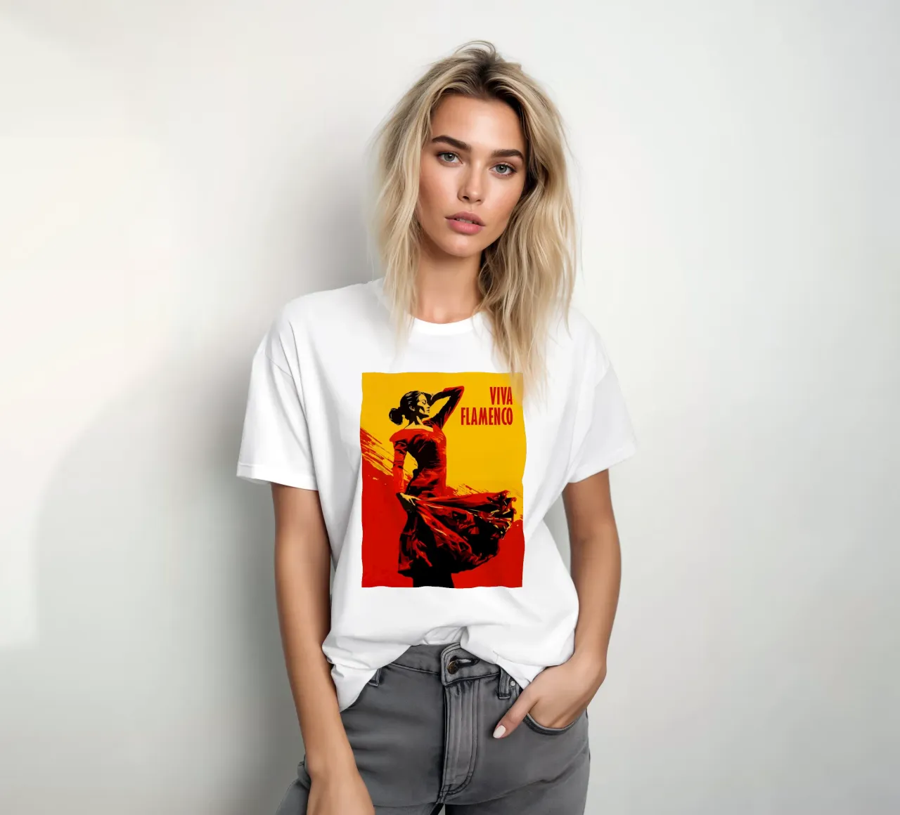 VIVA FLAMENCO | Andalusian passion as a poster t-shirt by Autofocus
