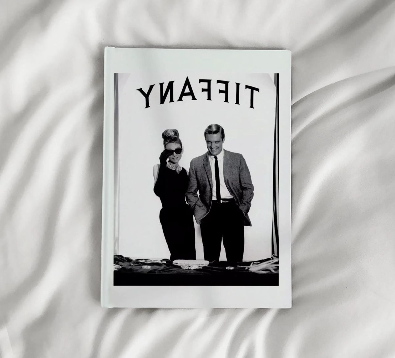 Audrey Hepburn, George Peppard in Breakfast at Tiffany's notebook by Gallery Print and Art Limited