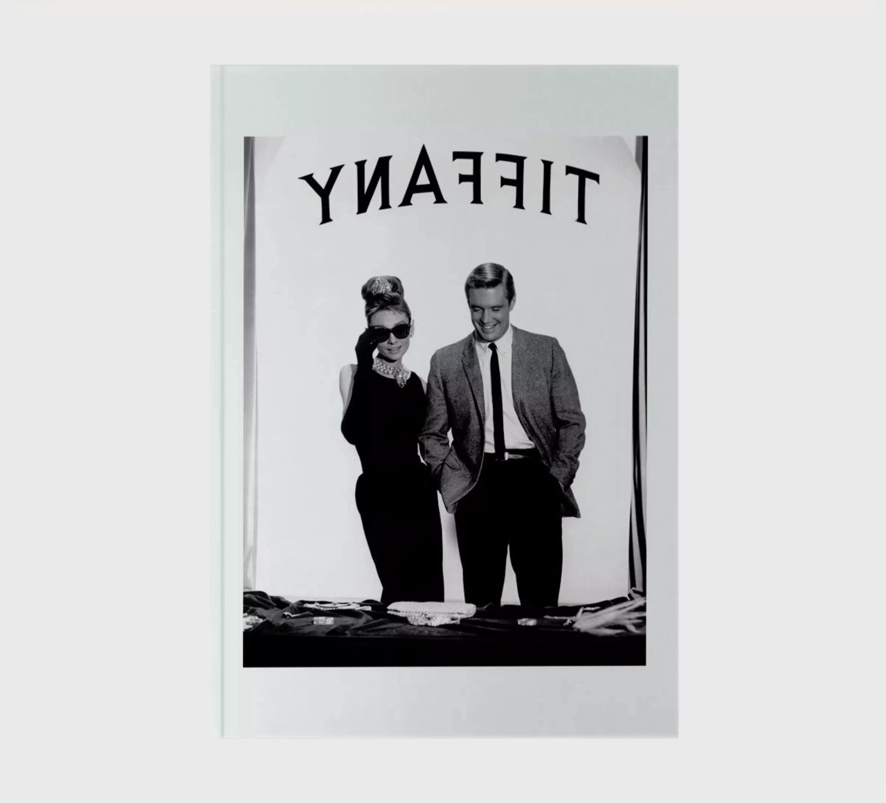 Audrey Hepburn, George Peppard in Breakfast at Tiffany's notebook by Gallery Print and Art Limited