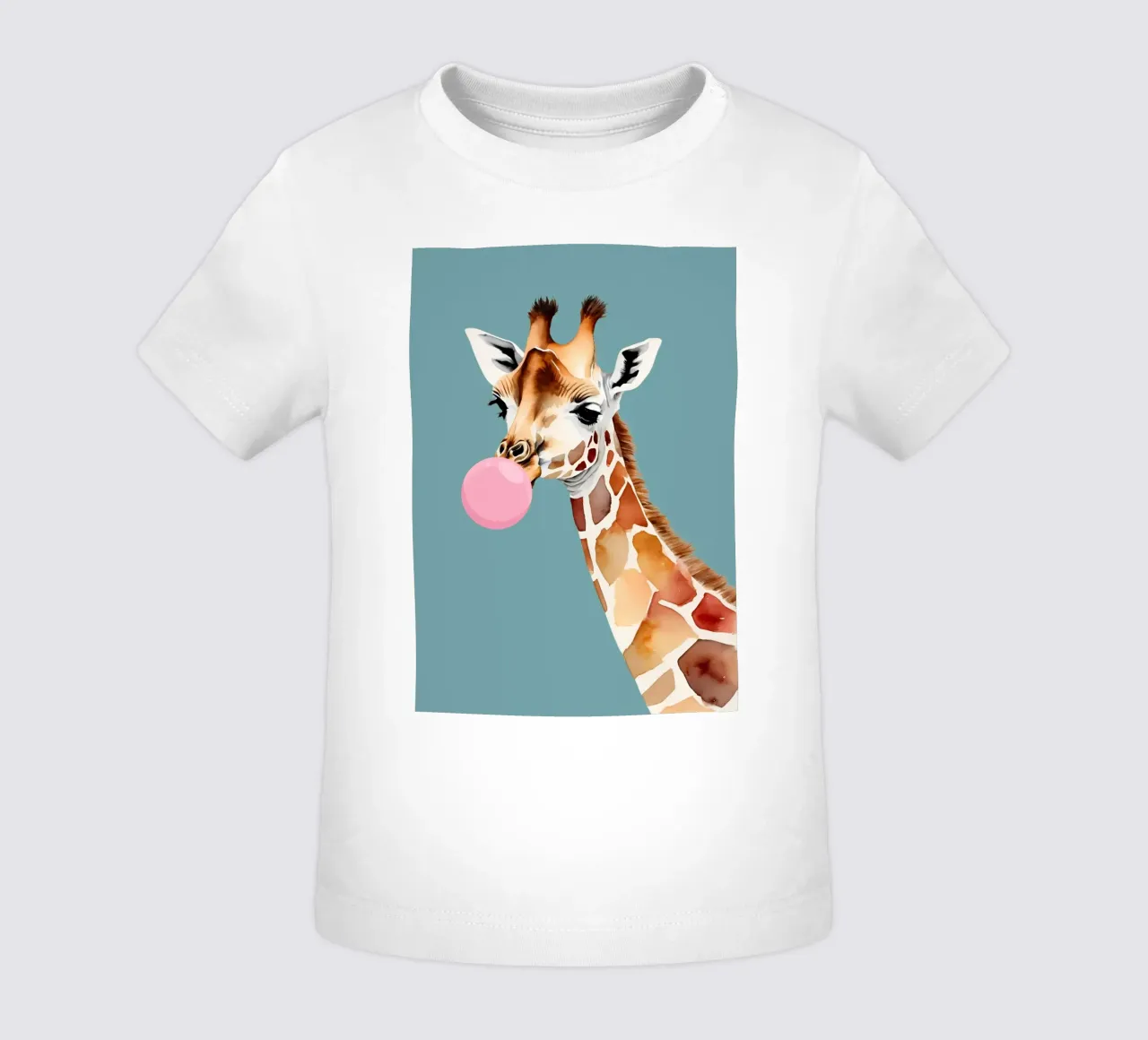 Giraffa sfacciata Pop maglietta neonato da Doodle Dreams Art