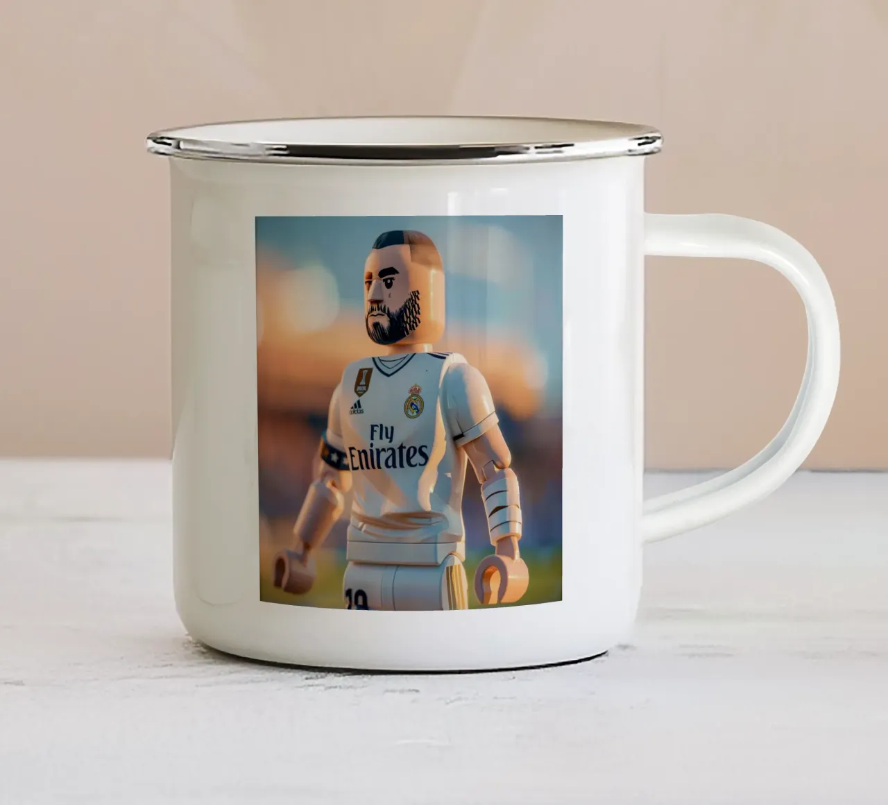 benZ tazza in smalto da FootballArtist