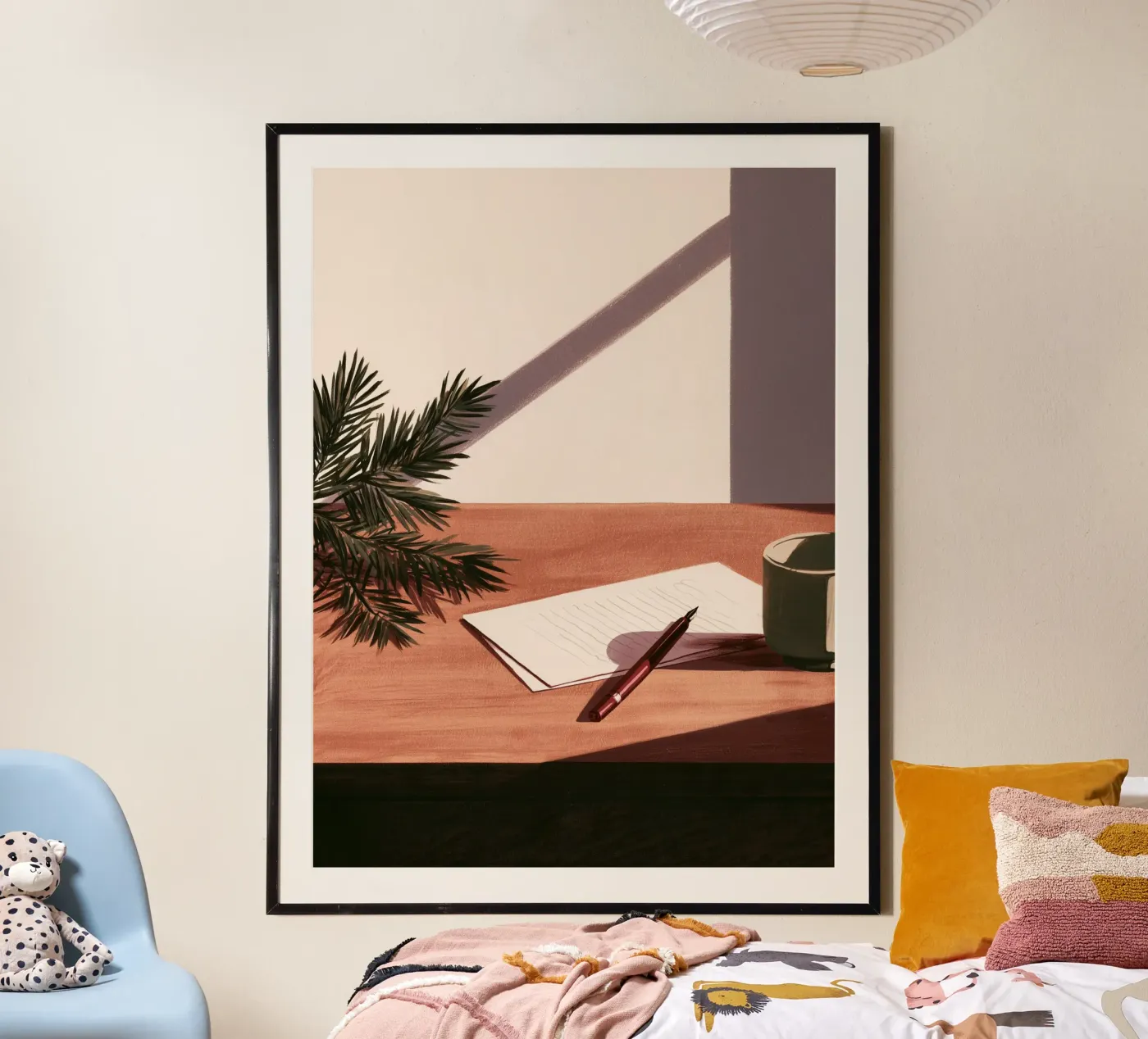 Winter Desk poster da Bloomtheory