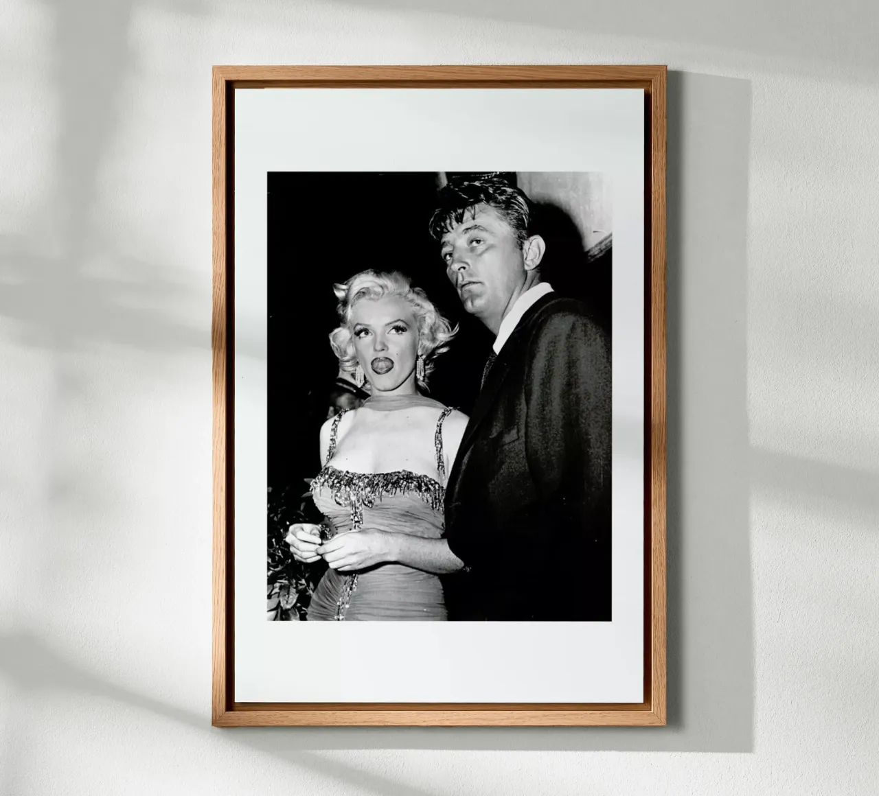 Marilyn Monroe and Robert Mitchum, 1953 Leinwand von Gallery Print and Art Limited