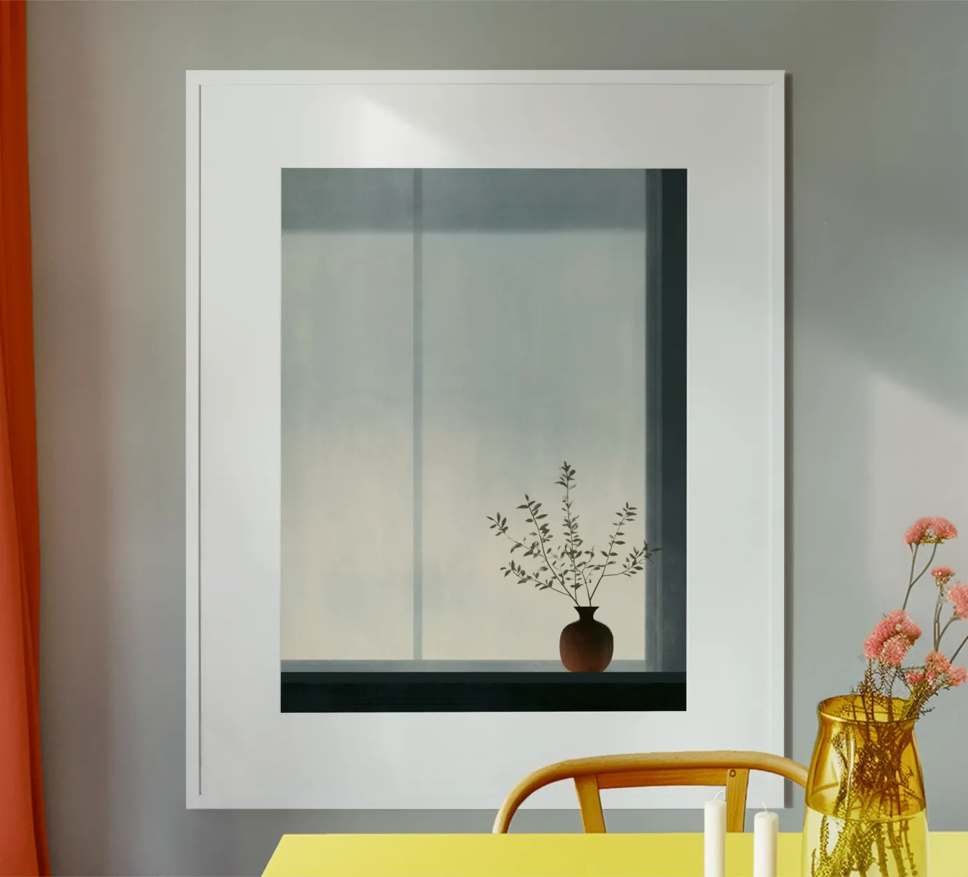 Quiet Window poster by Bloomtheory