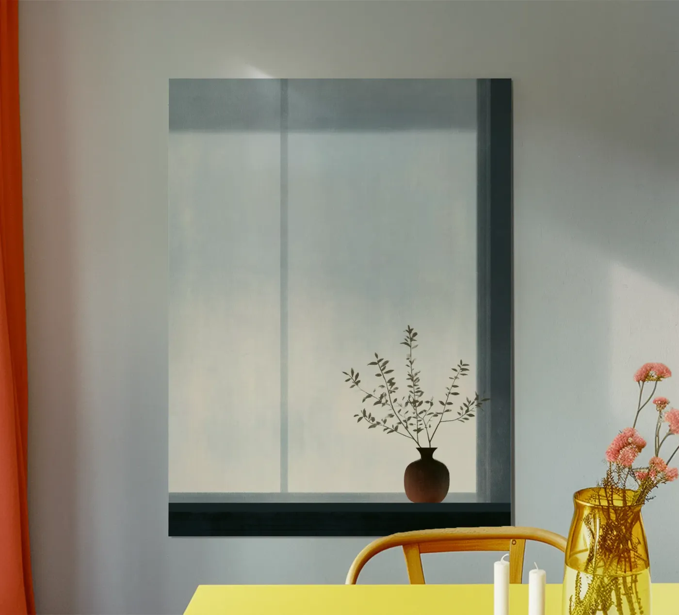 Quiet Window poster by Bloomtheory