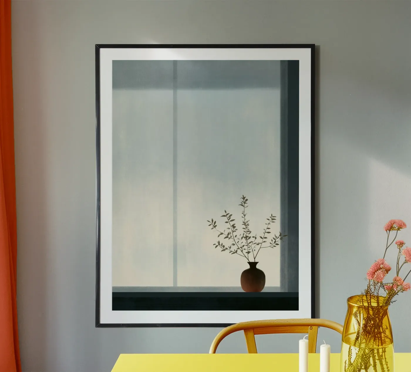 Quiet Window poster by Bloomtheory