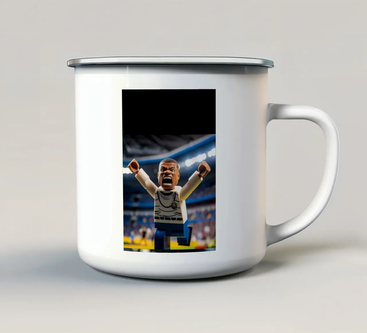 mbAppe tazza in smalto da FootballArtist
