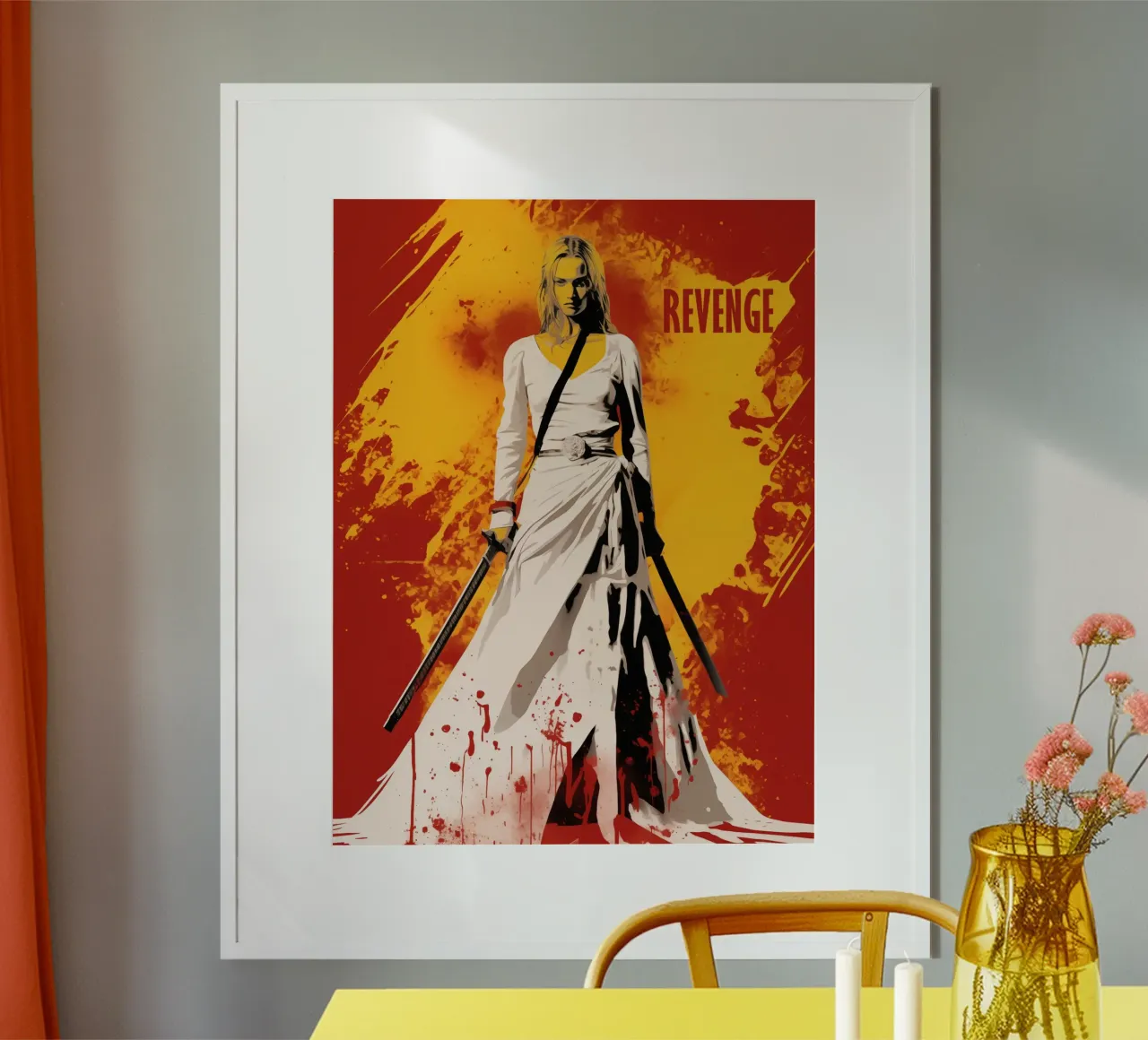 Kill Bill | Uma's Revenge carta hahnemühle da Autofocus