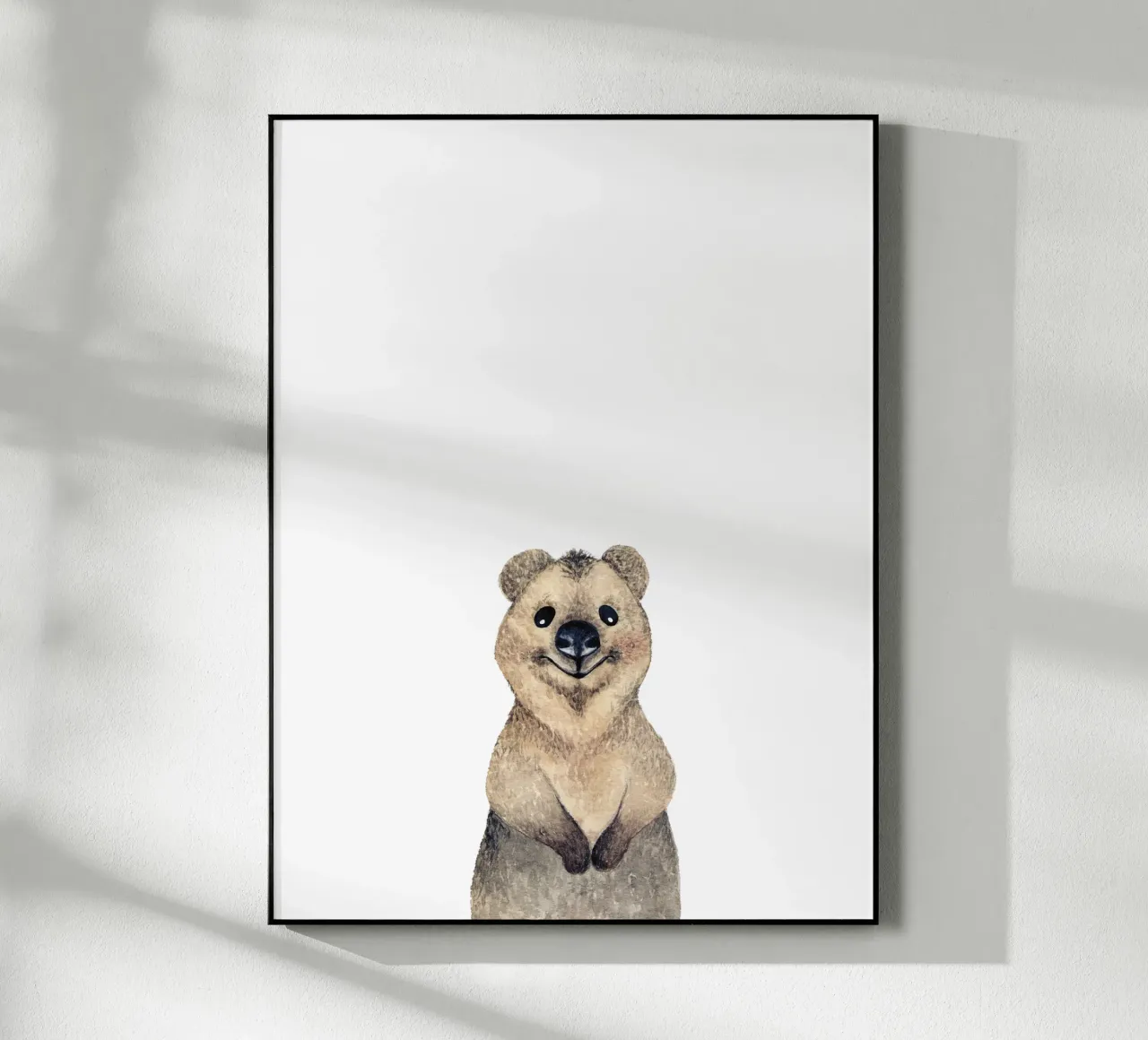 Quokka plexiglass da Stefanie Guckau