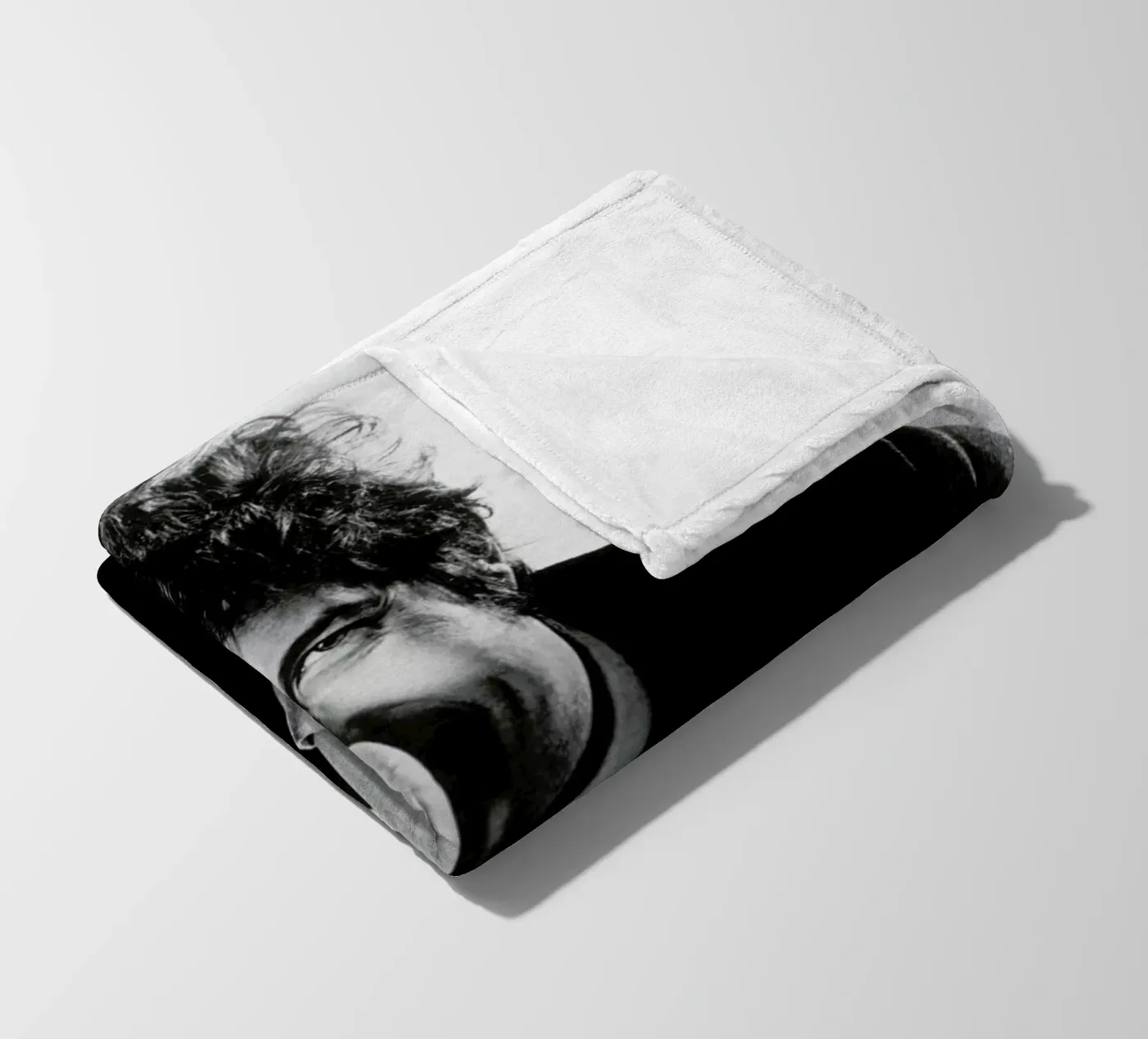 Bob Dylan fleece blanket by Gallery Print and Art Limited