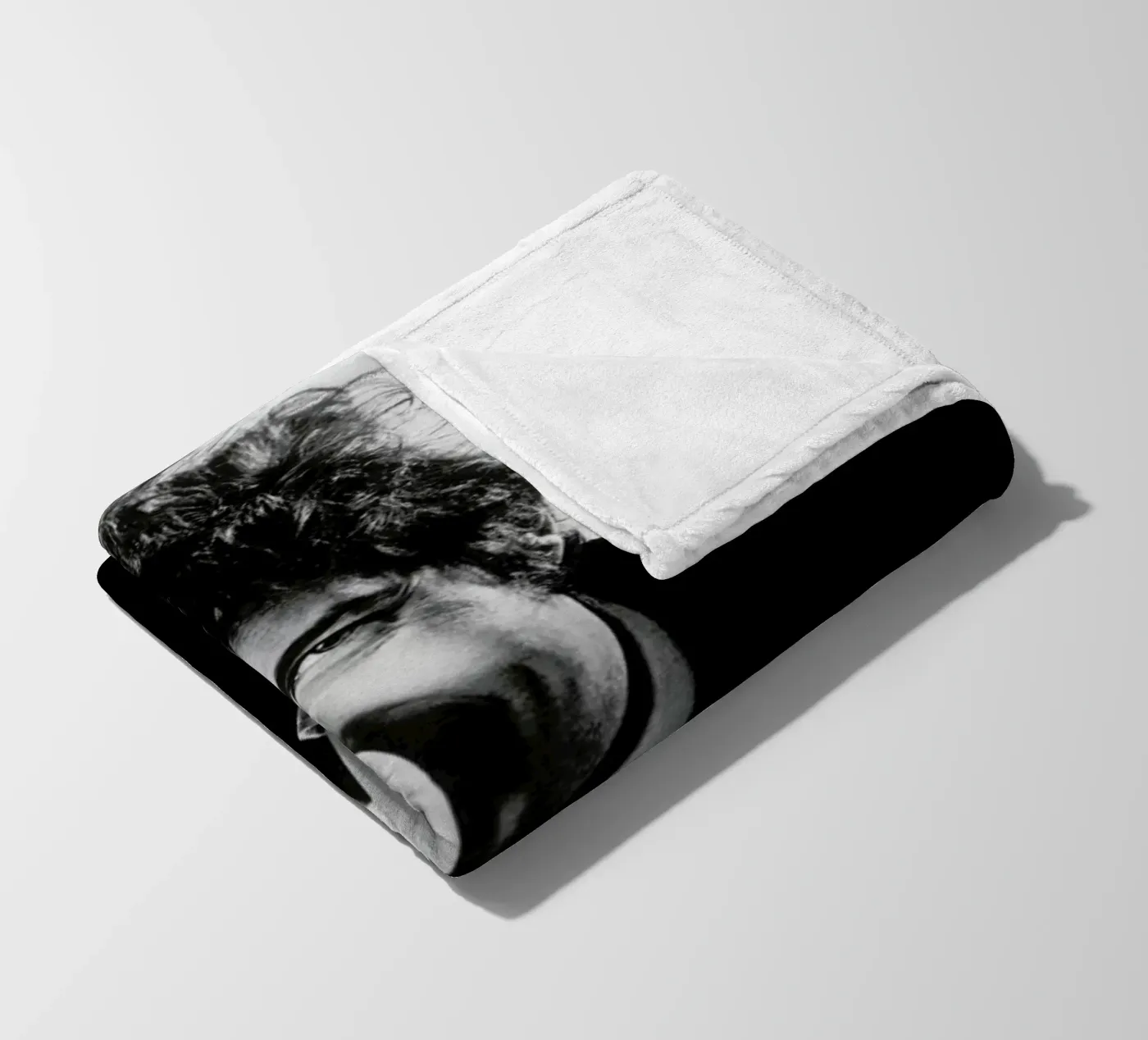 Bob Dylan fleece blanket by Gallery Print and Art Limited