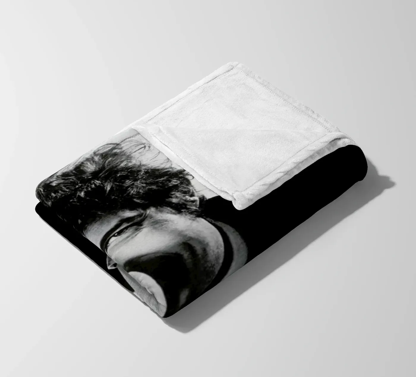 Bob Dylan fleece blanket by Gallery Print and Art Limited