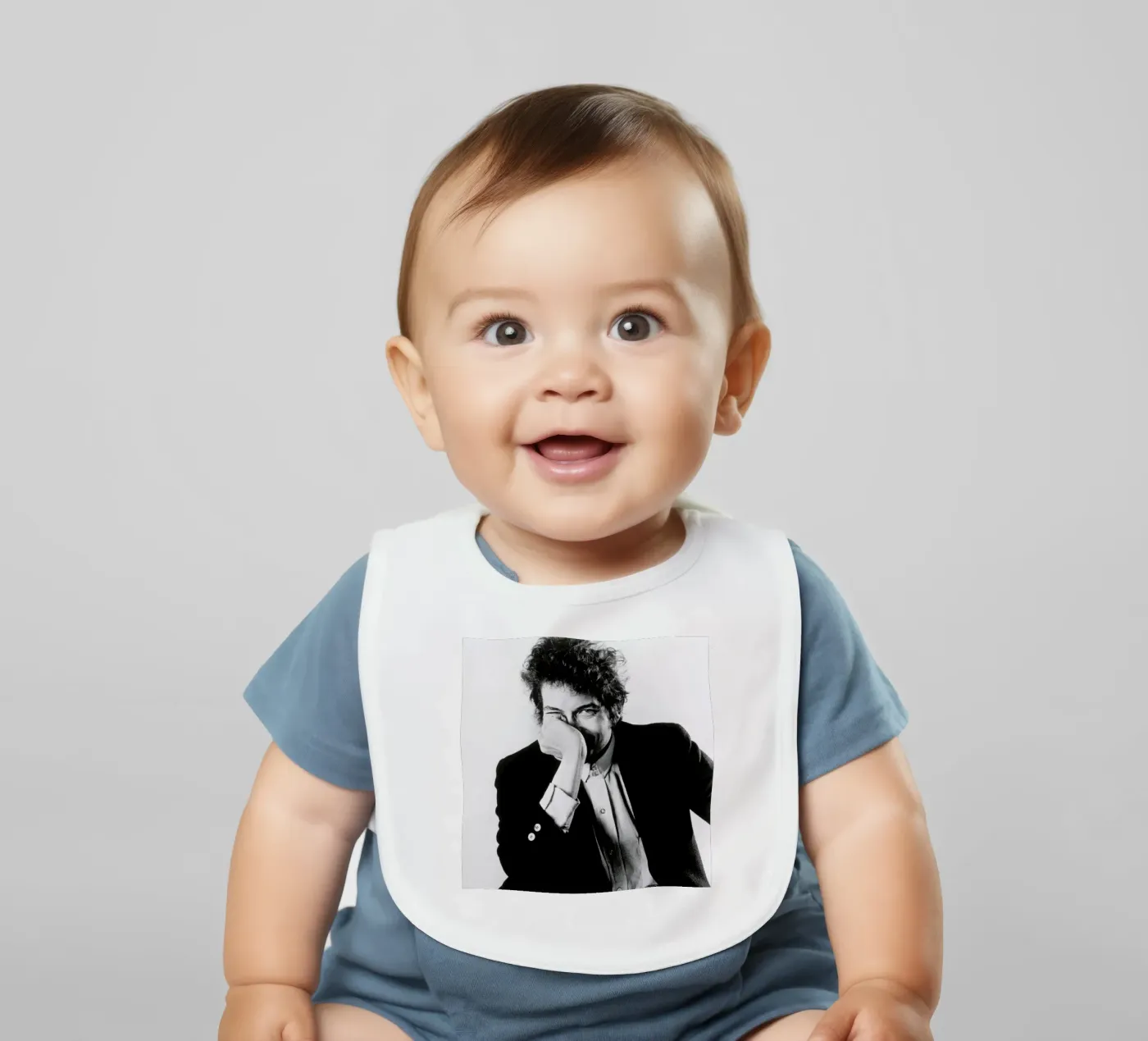 Bob Dylan Babylätzchen von Gallery Print and Art Limited