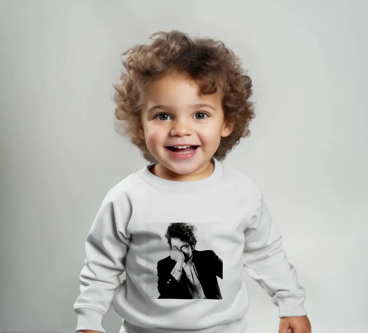 Bob Dylan felpa neonato da Gallery Print and Art Limited