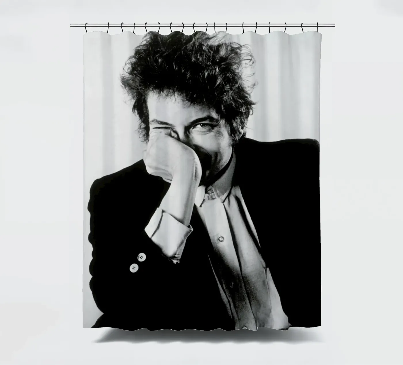 Bob Dylan douchegordijn van Gallery Print and Art Limited