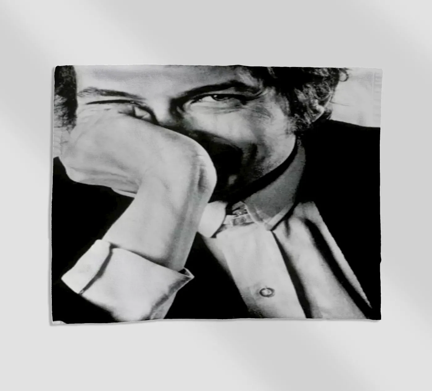 Bob Dylan strandhanddoek van Gallery Print and Art Limited