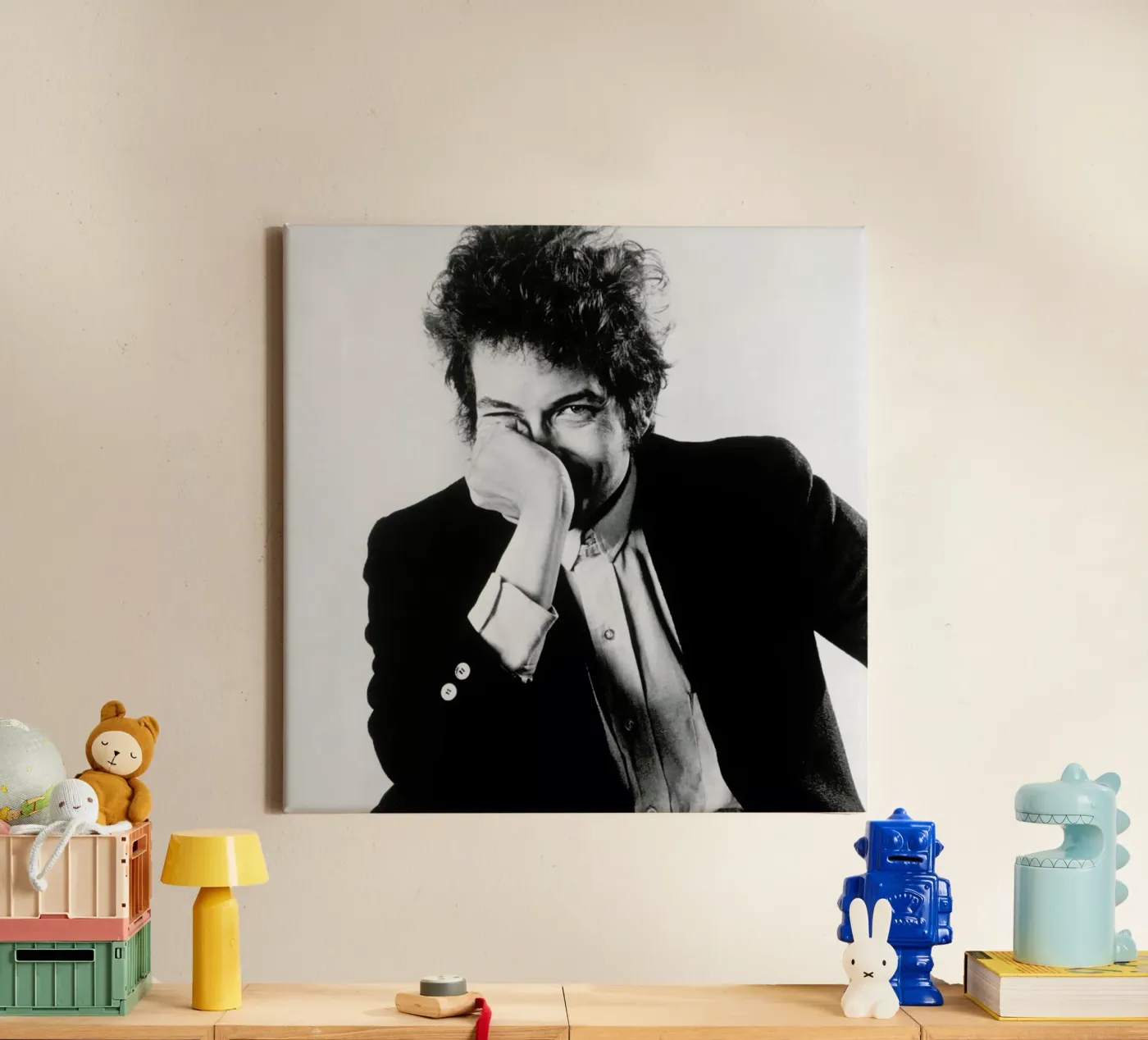Bob Dylan canvas by Gallery Print and Art Limited
