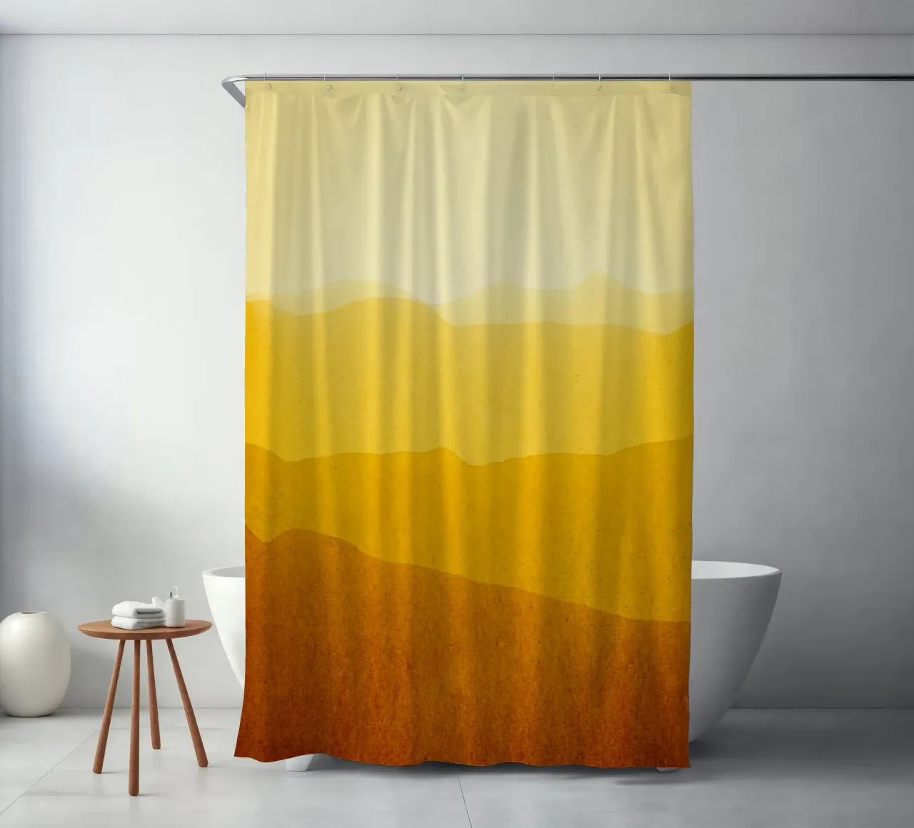 gradient landscape sunshine edit tenda da doccia da IRIS LEHNHARDT FINE ART