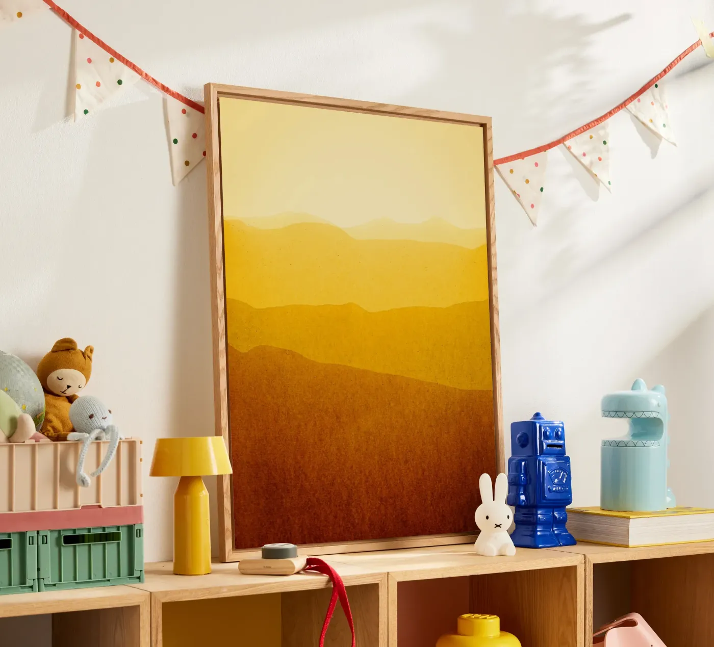 gradient landscape sunshine edit plexiglas de IRIS LEHNHARDT FINE ART