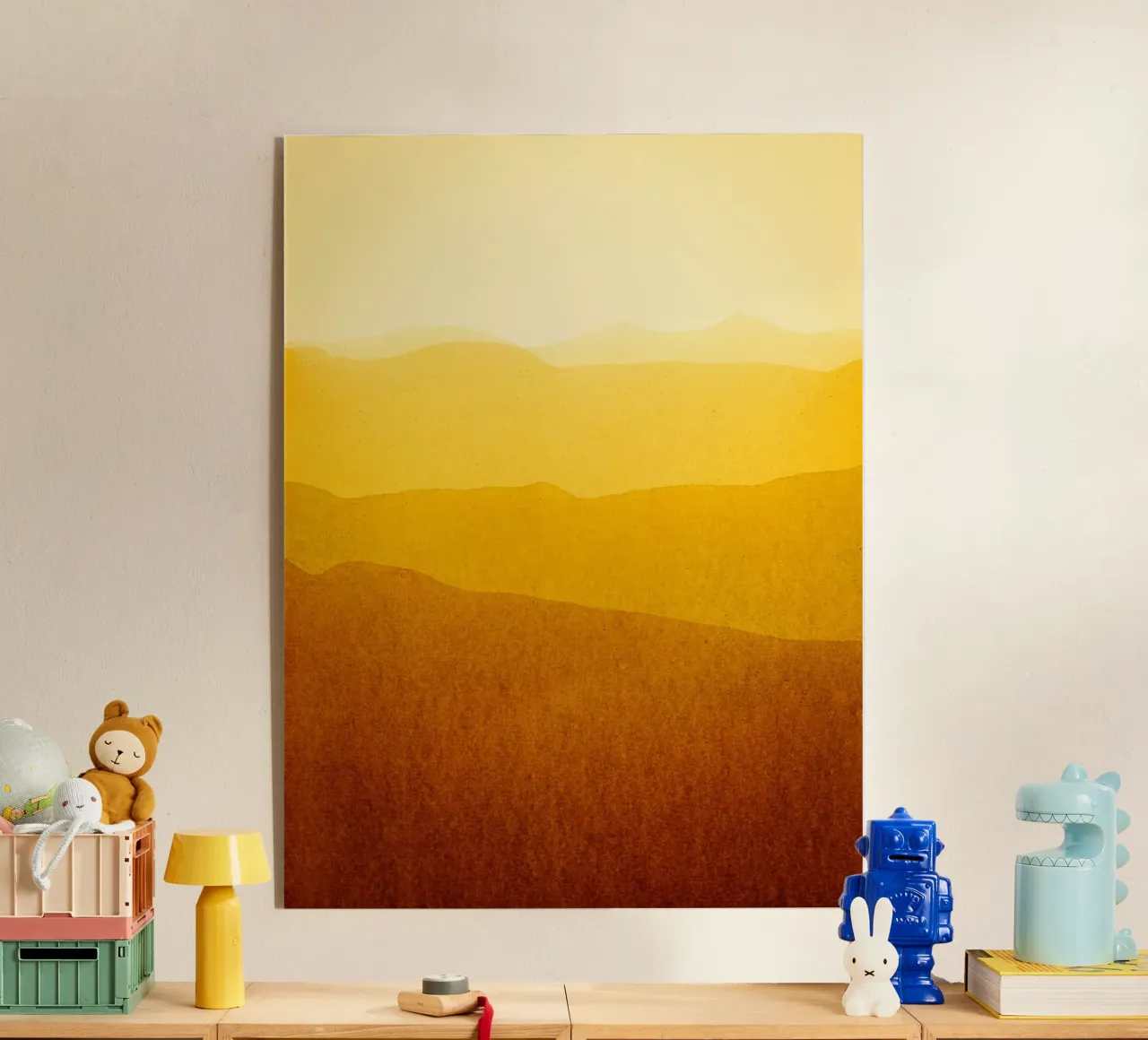 gradient landscape sunshine edit plexiglass da IRIS LEHNHARDT FINE ART