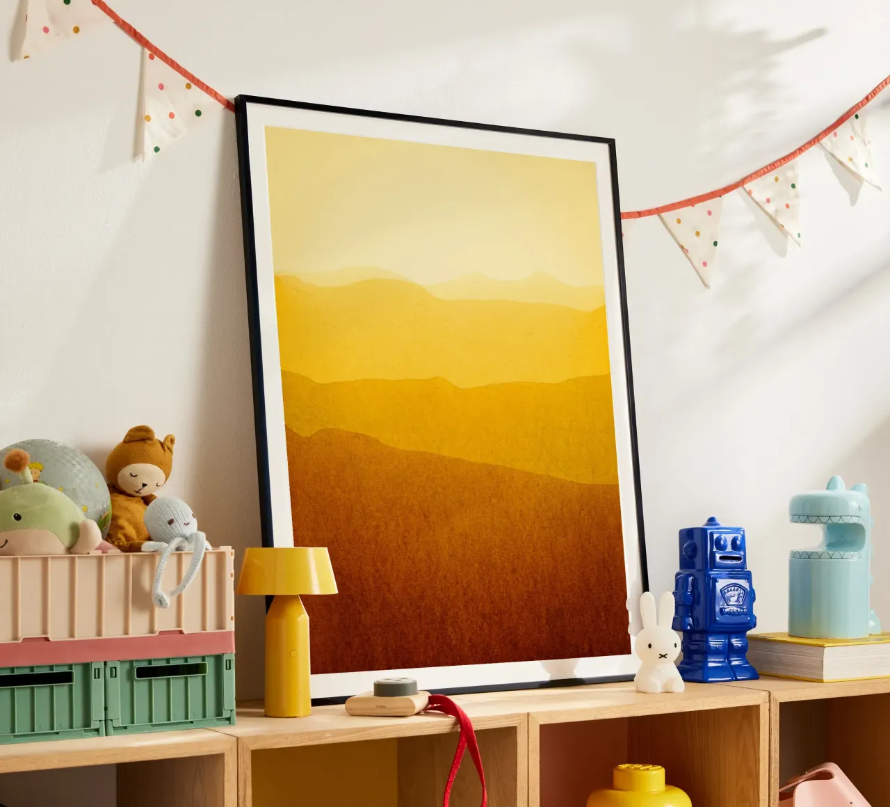 gradient landscape sunshine edit poster da IRIS LEHNHARDT FINE ART